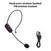 FM-Mikrofon Drahtloses Headset Kleiner Verstärker Kopfgetragenes Mikrofon